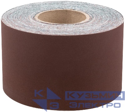 Рулон шлифовальный на тканевой основе алюм./оксидный абразивный слой 115ммх50м Р 240 FIT 38079