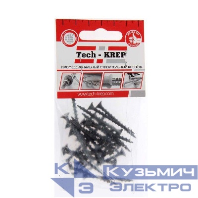 Саморез гипсокартон-дерево 3.8х45 (пакет) (уп.20шт) Zitar 102373