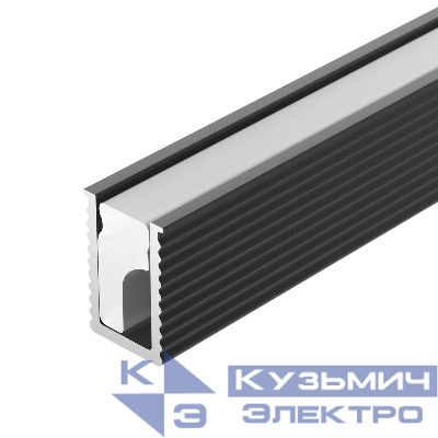 Профиль SL-MINI-6-H9-2000 ANOD BLACK L2000 алюм. Arlight 044082