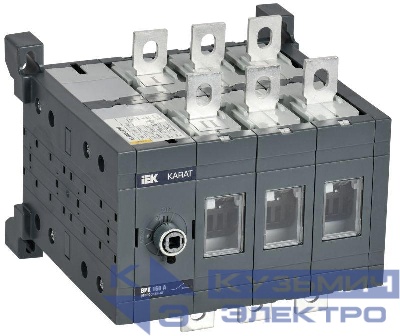 Выключатель-разъединитель ВРК 3п 160А реверс. без рукоятки KARAT IEK KA-VR20-3-0160