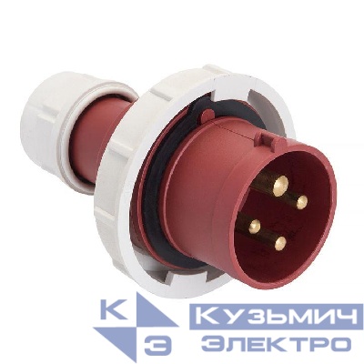 Вилка переносная 0142 3P+PE 16А 380В IP67 PROxima EKF ps-0142-16-380