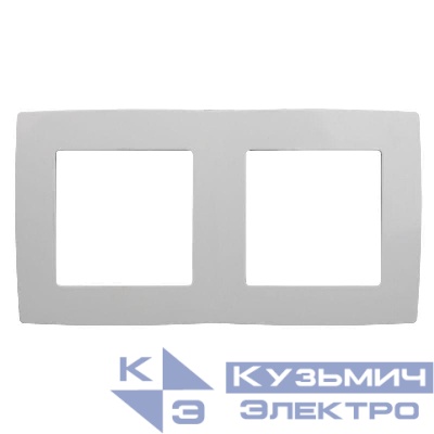 Рамка 2-м 12-5002-01 бел. ЭРА Б0014751