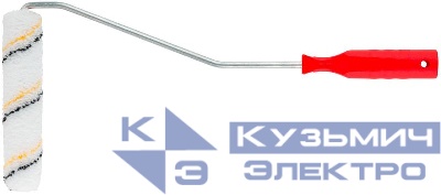 Валик "мини" 150мм d15/33мм ворс 9мм микрофибра КУРС 02728