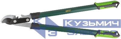 Сучкорез тефлон. покрытие шестеренч. передача стальные ручки с прорезинен. рукоятками 750мм FIT 77122