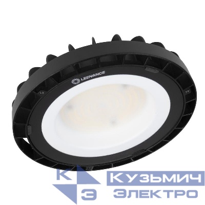 Светильник светодиодный HIGH BAY COMPACT ДСП 133Вт 4000К 16000лм IP65 черн. хайбей темперир. стекло LEDVANCE 4058075708181