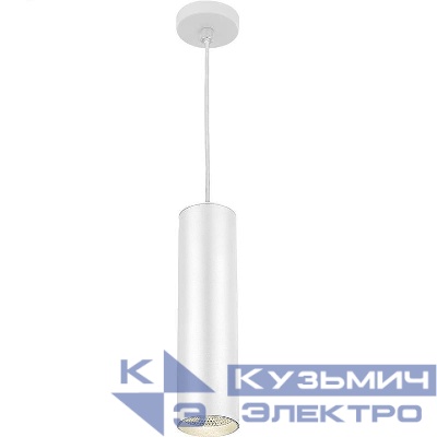 Светильник светодиодный HL530 15Вт 1350лм D80хH200 35град. на подвесе бел. FERON 32479