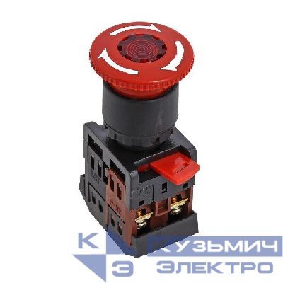 Кнопка AE-22 гриб кр. EKF pbn-ae