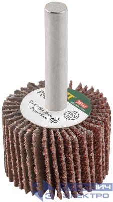 Диск лепестковый для дрели радиальный 30х20х6мм Р60 FIT 39561