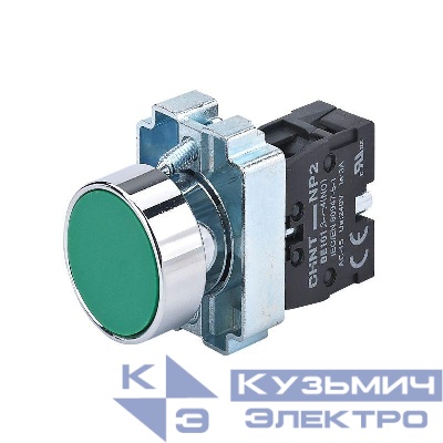 Кнопка управления NP2-BA31 без подсветки 1НО IP40 (R) зел. CHINT 573956