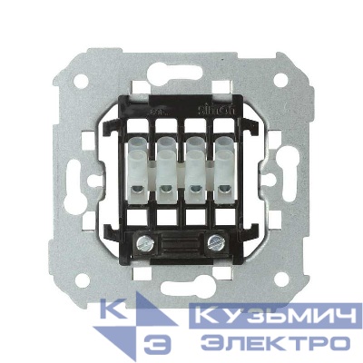 Вывод кабеля СП Simon 82 4 зажима механизм Simon 75801-39