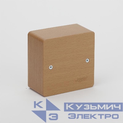 Коробка универсальная для кабель-каналов 85х85х42 бук (светл. основа) IP40 Ruvinil 65015-38М