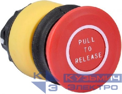 Насадка кнопка взрывозащ. грибовидная аварийная DKC 2361.0308.611.00
