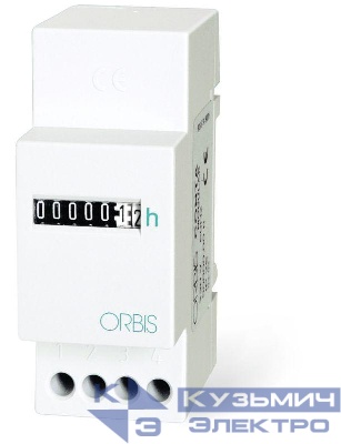 Счетчик моточасов модульный CONTA MODULAR 230В Orbis OB180802
