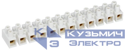 Колодка клеммная ЗВИ-80 н/г 10-25кв.мм 12 пар IEK UZV4-080-25