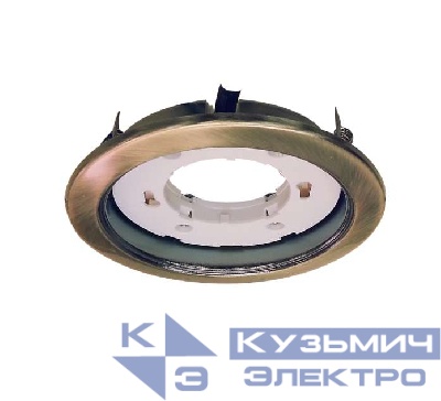 Светильник точечный PGX53 10639.28 GX53 106х39мм матов. бронз. JazzWay 1016881