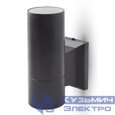 Светильник уличный фасадный металлический IP54 LGU10-03 C02 черн. Camelion 15388