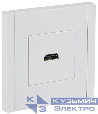 Розетка HDMI FORTE&PIANO FP240 бел. IEK FP-H10-K01