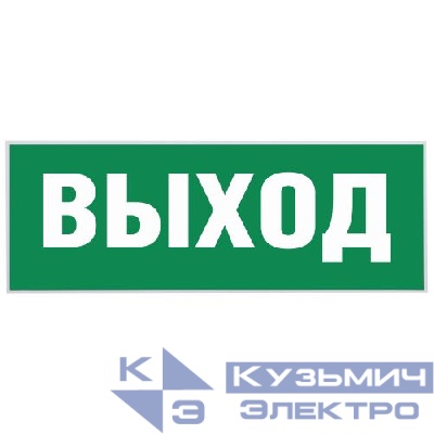Этикетка самоклеящаяся "Выход" SSA-101 INFO-SSA-111 ЭРА Б0048480