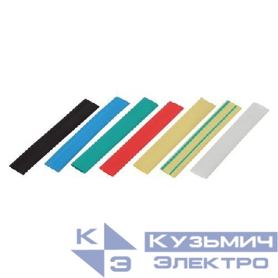 Набор трубок термоусадочных ТУТнг 25/12.5 (7 цветов по 3шт 100мм) Эра Б0038926