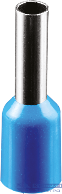 Наконечник-гильза втулочная 71 909 NET-E2508-B10 син. (уп.10шт) Navigator 71909