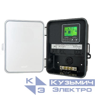 Таймер (реле времени) TM101 13800Вт 230В двухзонный FERON 51479