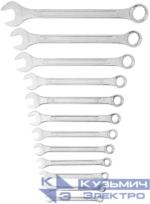 Ключ комбинированные в нейлоновом чехле "Хард" набор 12шт (6-22мм) FIT 63422