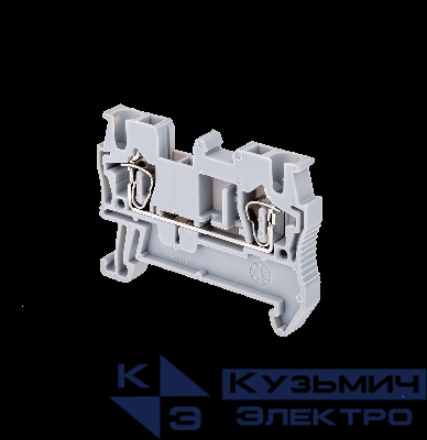 Клемма пружинная проходная 2.5кв.мм сер. MTS-2.5 ОВЕН 88298