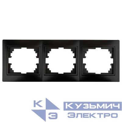 Рамка 3-м СП Plano 1-503-05 гор. антрацит Intro Б0044580