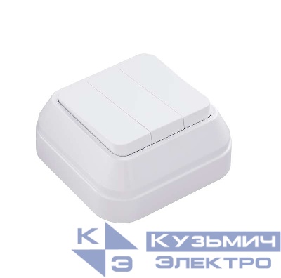 Выключатель 3-кл. ОП IP20 1вх. 3вых. бел. Makel 451A5