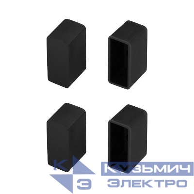 Заглушка WPH-FLEX-0616-SIDE BLACK глухая пластик (комплект) Arlight 045881