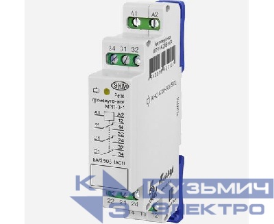 Реле промежуточное МРП-3-1 ACDC230В УХЛ4 Меандр A8302-16936618