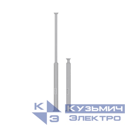 Колонна телескопическая 1.5-3м алюм. темн. серебр. металлик DKC 09584