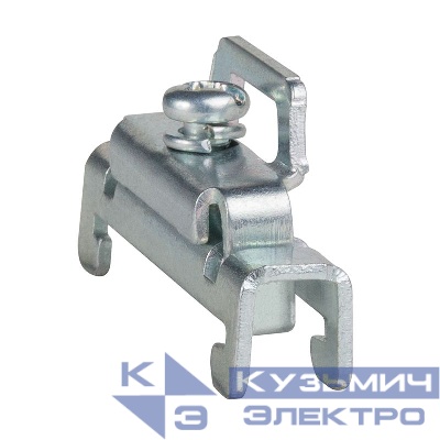 Ограничитель металлический на DIN-рейку 1 винт КЭАЗ 350578