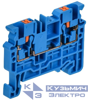 Клемма пружинная Push In CP 2.5кв.мм син. ARMAFIX IEK AF-CT20-00-K07-002