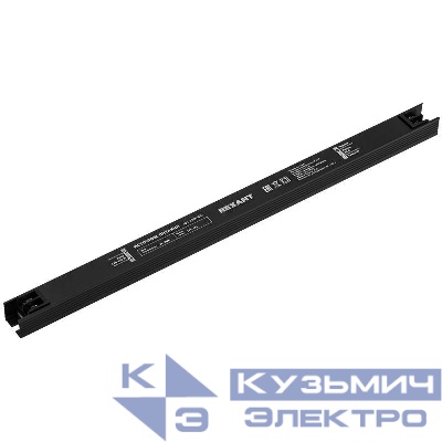 Источник питания (драйвер) 24В 48Вт IP20 с разъемами под винт ультратонкий Rexant 200-1037