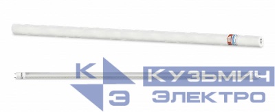 Лампа светодиодная LED-T8-П-PRO 20Вт трубчатая с двухсторонним цоколем прозрачная 6500К холод. бел. G13 2000лм 230В 1200мм неповоротн. IN HOME 4690612031002
