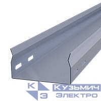 Лоток листовой 100х65 L2000 сталь 1.5мм ЛЛГуц оцинк. ASD-electric EI-11.01.51.032