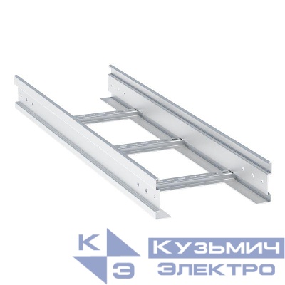 Лоток лестничный 100х300 L6000 2мм усилен. EKF LTP100300x6-2