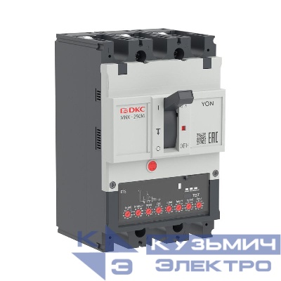 Выключатель автоматический 3P 100А 100кА pro MNX250M при AC415V расцепитель ETS YON MNX250M3PETS0100