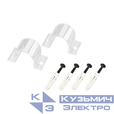 Держатель ARL-MOONLIGHT-R25-CLIP-TN CLEAR пластик Arlight 031462