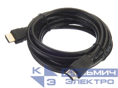 Шнур аудио-видео HDMI-HDMI 1.3 цвет: золото (3,0м) (HDMI 1.3b), NETKO Optima