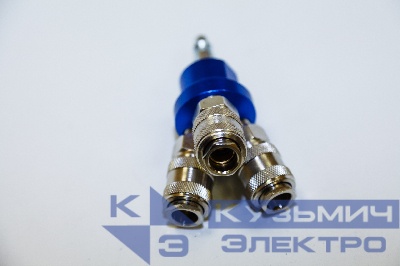 Тройник муфта евро 1/4" внутр. резьба