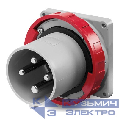 Вилка скрыт. уст. прямая 125А 3P+E 400В IP67 DKC DIS24612596