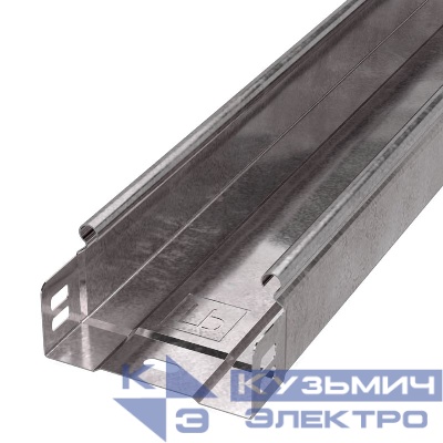 Лоток неперфорированный 100х50 L3000 сталь 1мм (уп.6м) Стандарт Промрукав PR16.2285