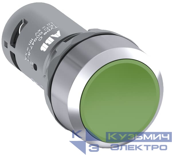 Кнопка CP1-30G-10 без фикс. 1HO зел. ABB 1SFA619100R3012
