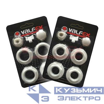 Комплект для монтажа радиаторов без кронштейнов 1/2дюйм VALFEX AD-1001 1/2