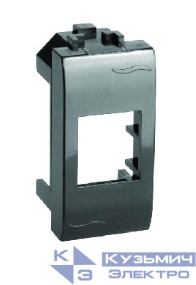 Адаптер для информационных разъемов AMP/BICC черн. DKC 77607N