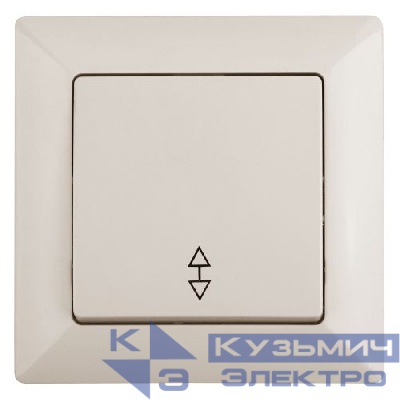 Переключатель 1-кл. СП Solo 4-103-02 10А 250В IP20 слон. кость Intro Б0053577