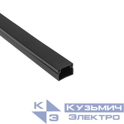 Кабель-канал 16х16 L2000 черн. Rexant 28-1616-8