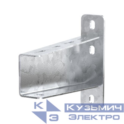 Консоль для тяжелых нагрузок 200мм сварная гор. оцинк. DKC BBH8020HDZ